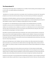 The Remembered 01.pdf